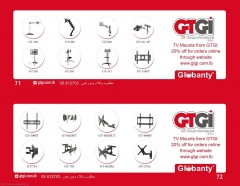 GTGI Globanty TV Mounts Special Offer 20% - Dealers Needed